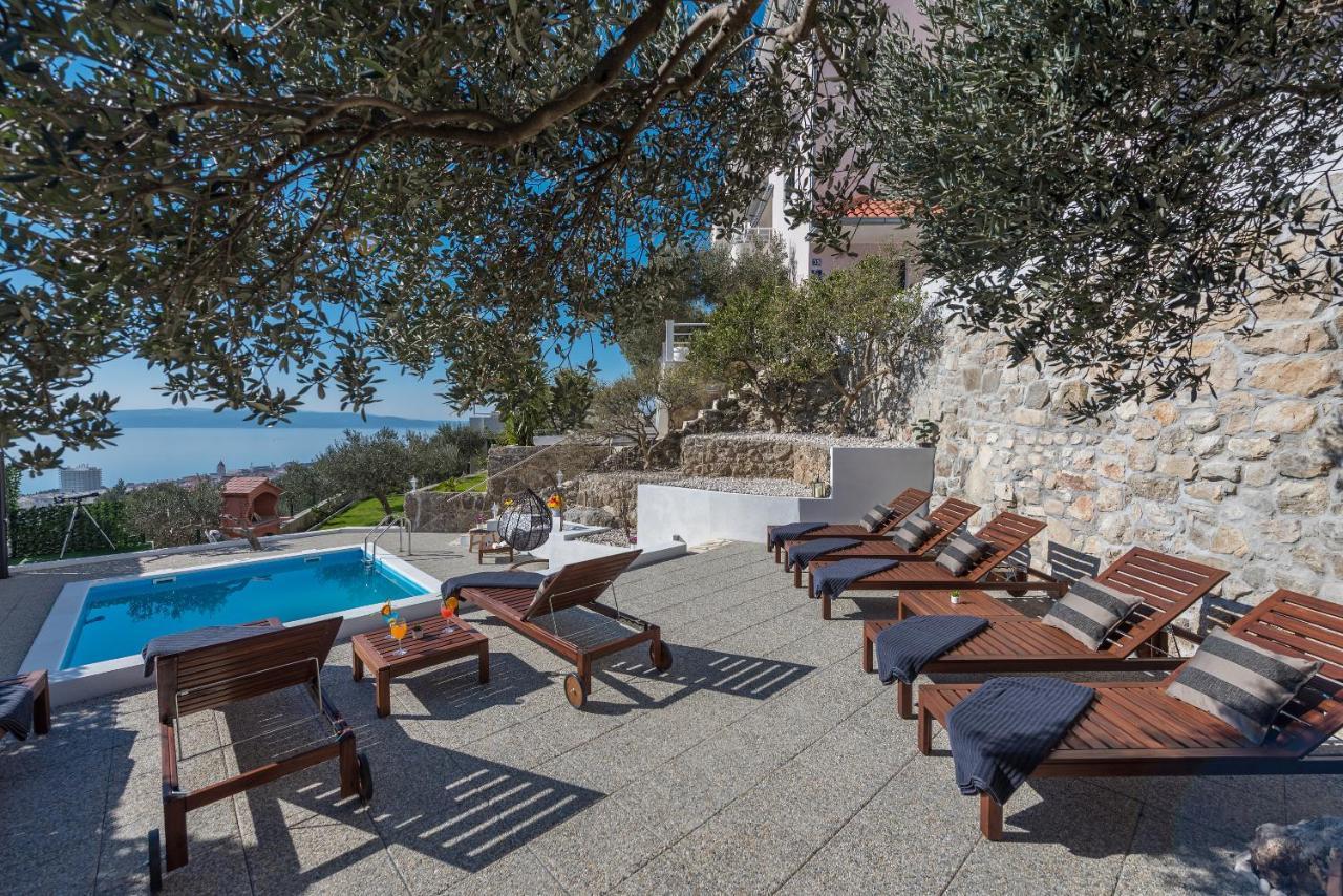 Villa Petra Apartment With Private Pool Makarská Exteriér fotografie