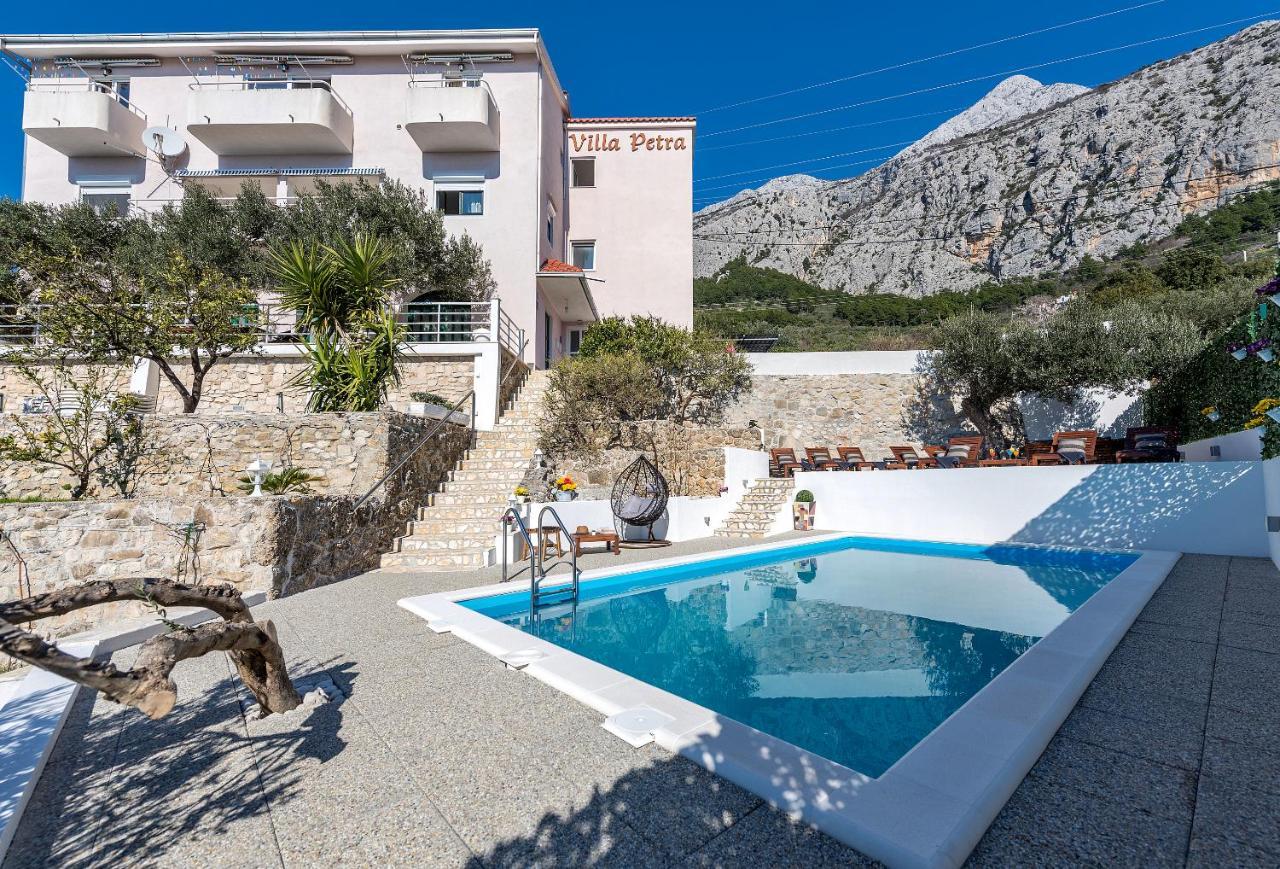 Villa Petra Apartment With Private Pool Makarská Exteriér fotografie