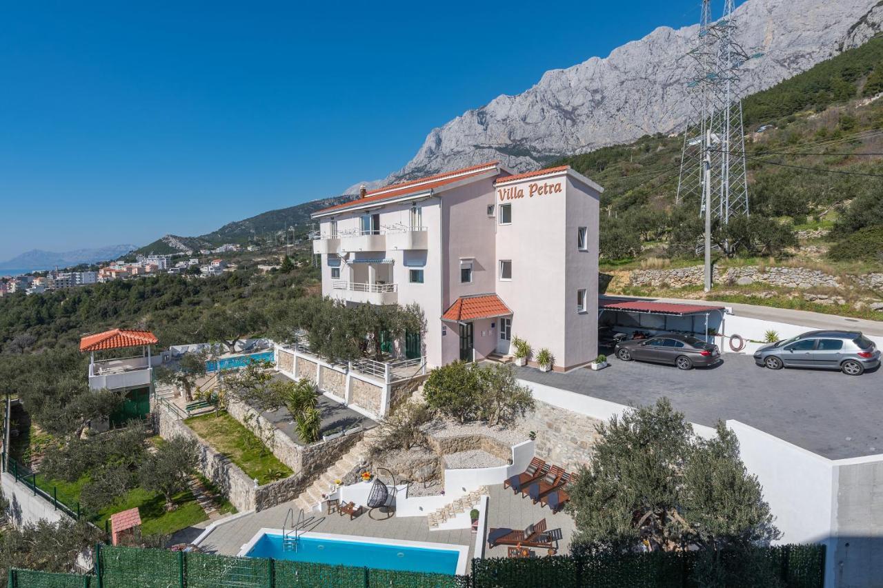 Villa Petra Apartment With Private Pool Makarská Exteriér fotografie
